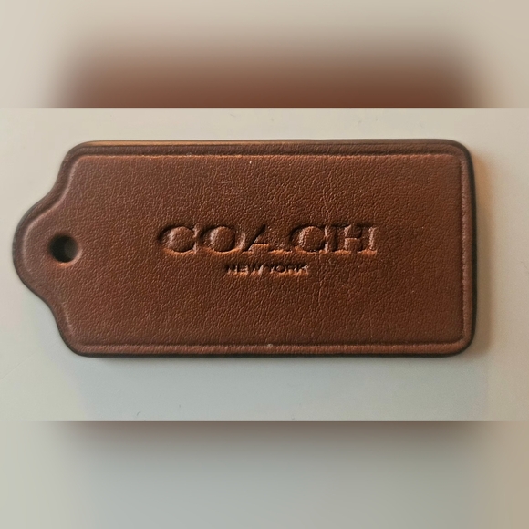 Coach Handbags - Coach Hang Tag Brown